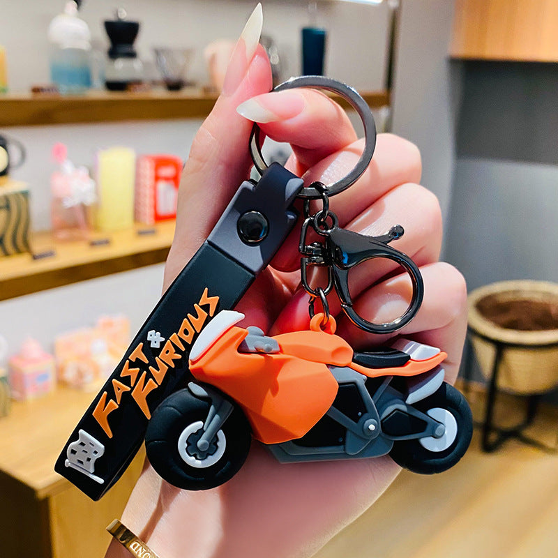 Wholesale Pvc Mini Motorcycle Keychain