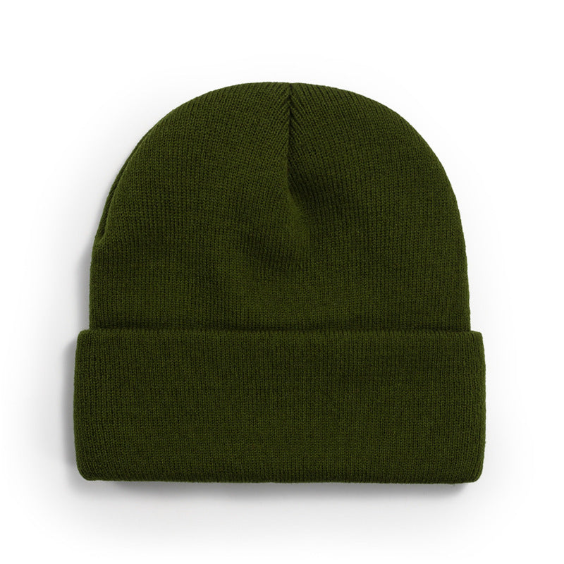 Wholesale Autumn and winter hat solid color Beanie