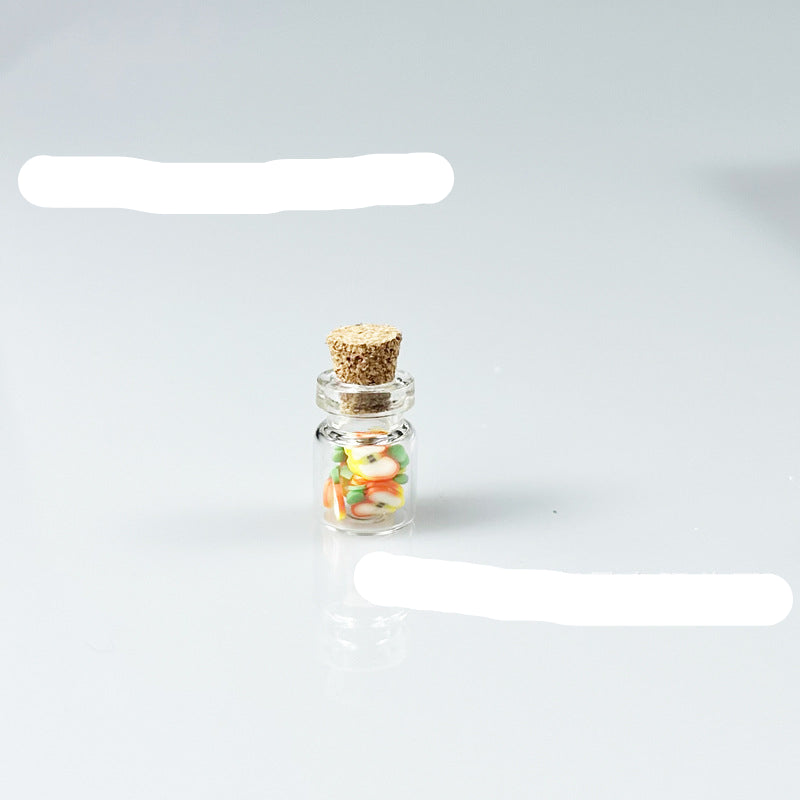 Wholesale 1;12 dollhouse dollhouse Furniture Ornaments Miniature Food Toy Scene Accessories Mini Canned Fruit Slices