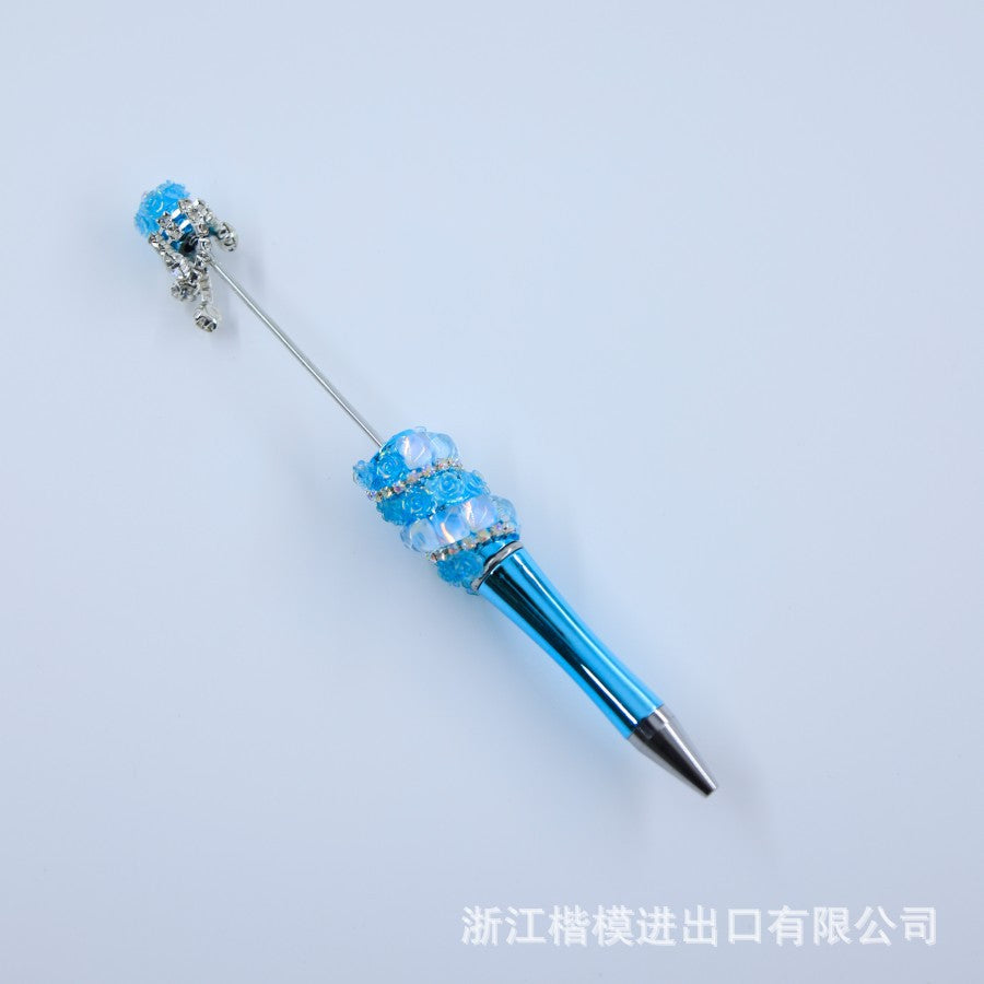 Wholesale Popular DIY Pearl Flower Beadable Pen