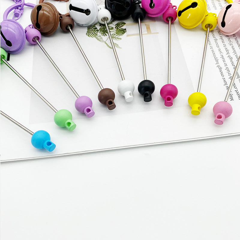 Wholesale DIY Candy Colored Bead Cute Keychains