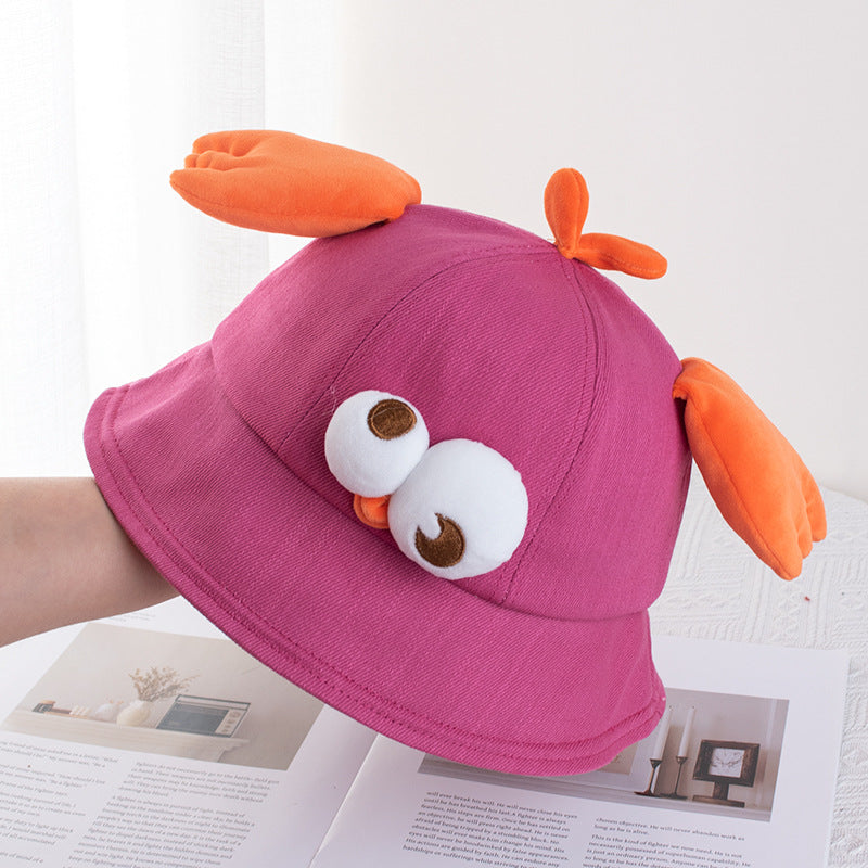 Wholesale Cute funny cartoon ugly cute little chicken fisherman hat