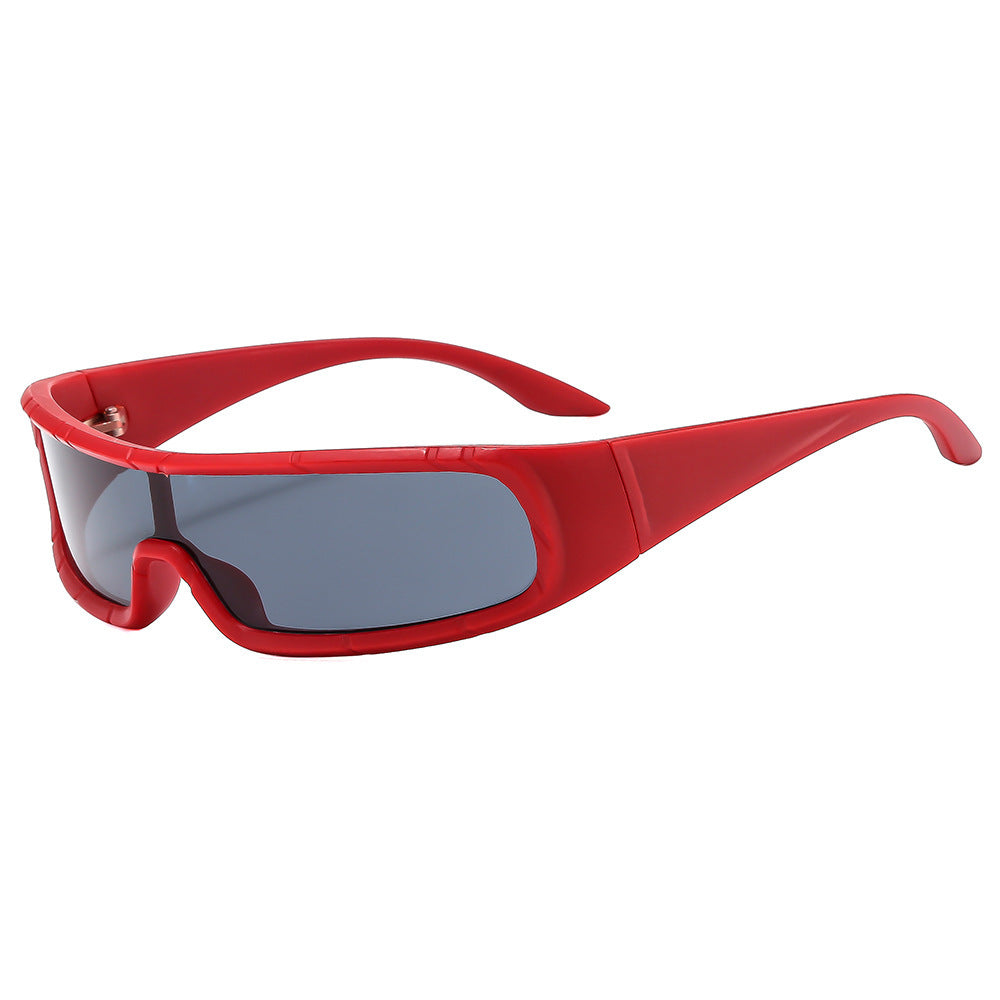 Wholesale One-piece Anti-ultraviolet Cycling PC Sunglasses