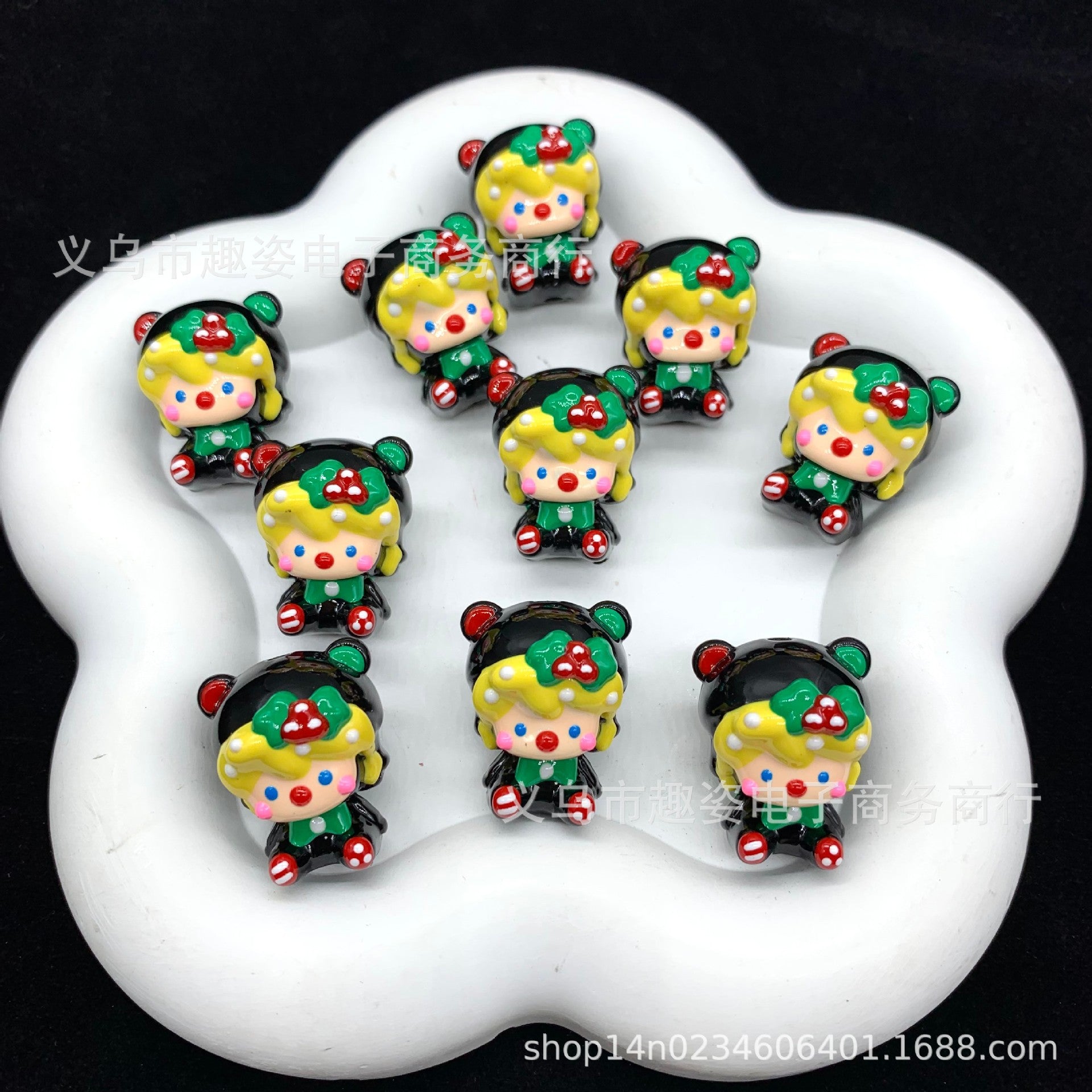 Wholesale 10pcs Christmas series Acrylic Beads