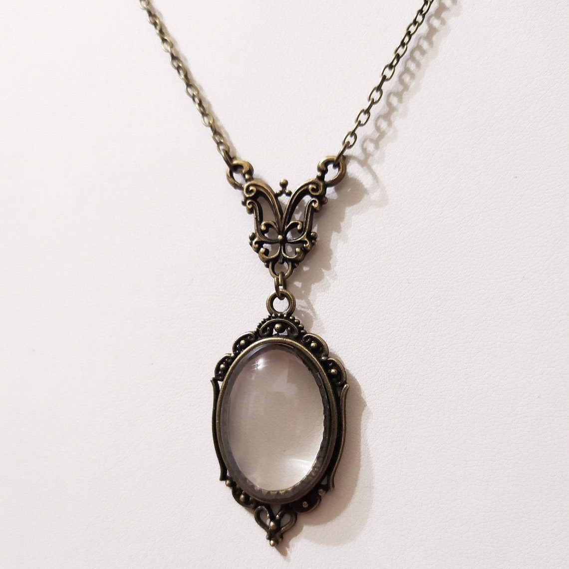 Wholesale  enlarge necklace steampunk necklace book lovers gift