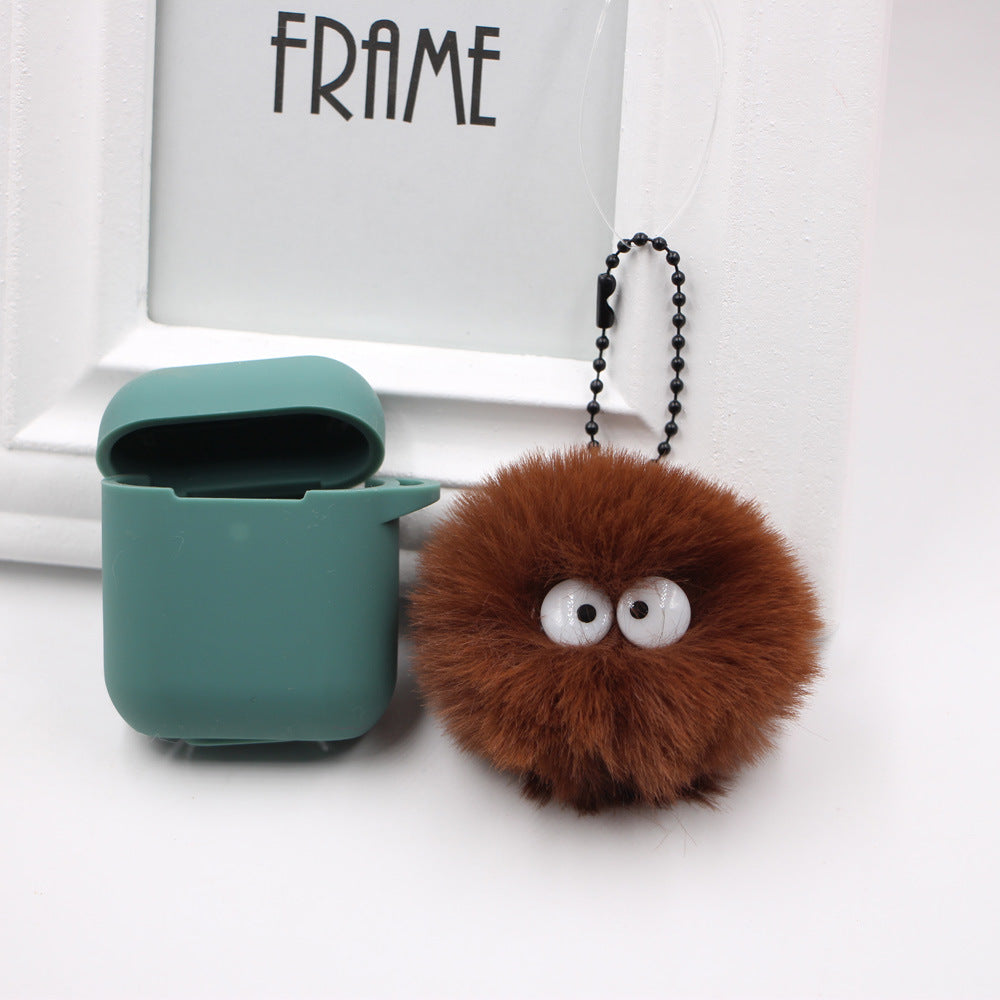 Wholesale Plush Soot Keychain Round Black Anime Bag Charm Gift For School Bags OLY Exclusive
