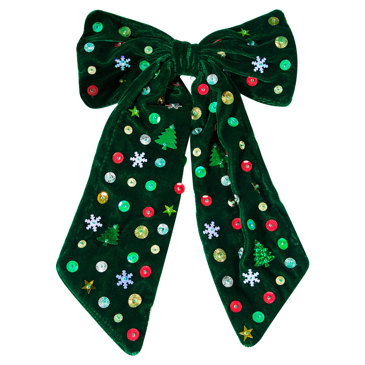 Wholesale A Christmas-inspired Bow with A Star Snowflake Hairpin