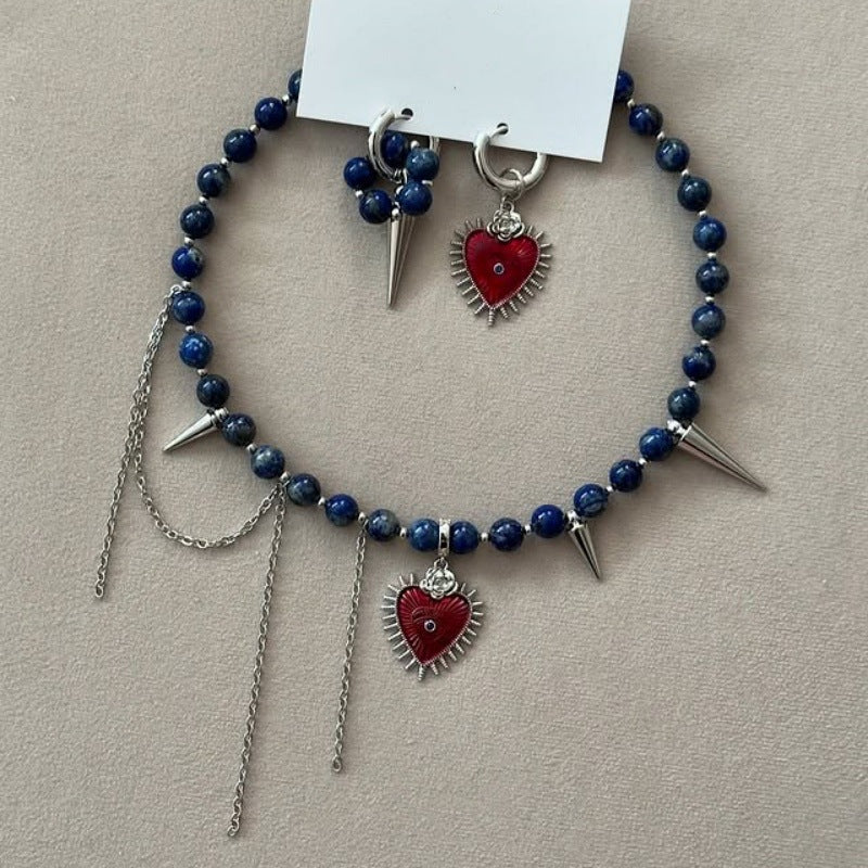 Wholesale Love Eyes Beaded Ear Ring