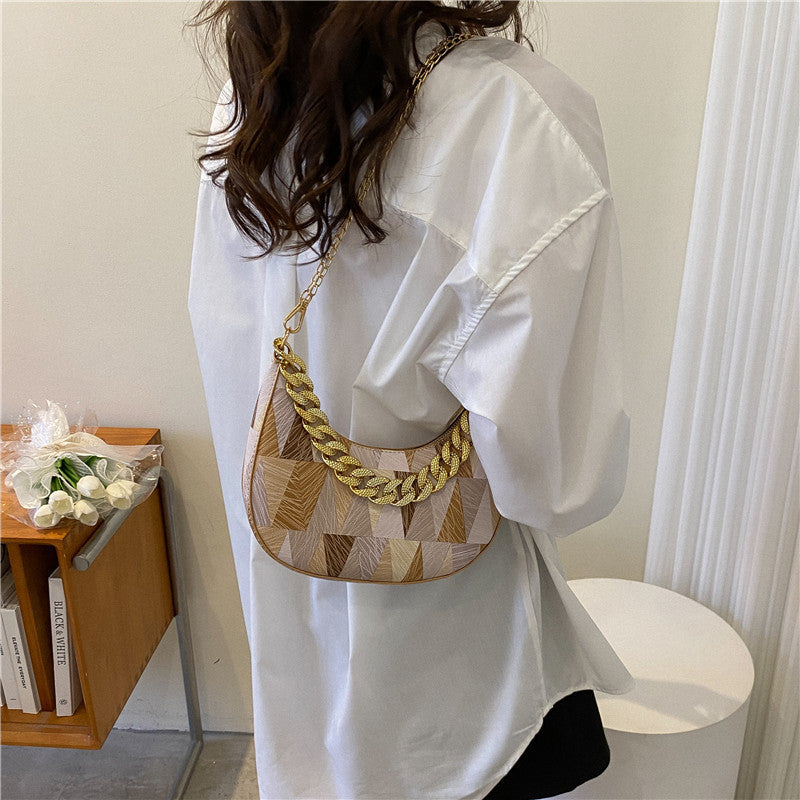 Wholesale Chain Fashion Dumpling Hand-held Underarm Shoulder Bag