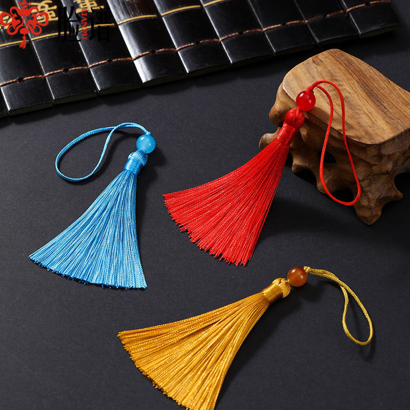 Wholesale 5pcs 7CM Small Tassel Ear Pendant Accessories