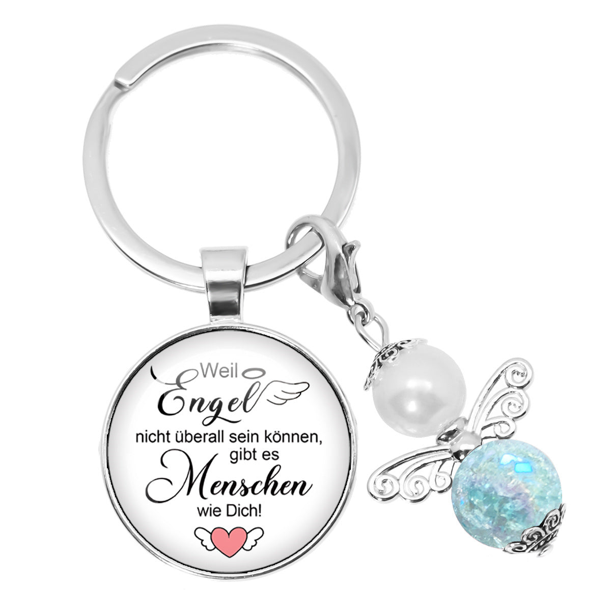 Wholesale  Engel Angel-like Person Metal Keychain