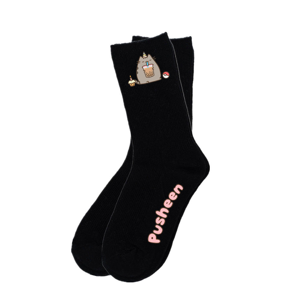 Wholesale Anime Cute Cat Mid Tube Cotton Socks