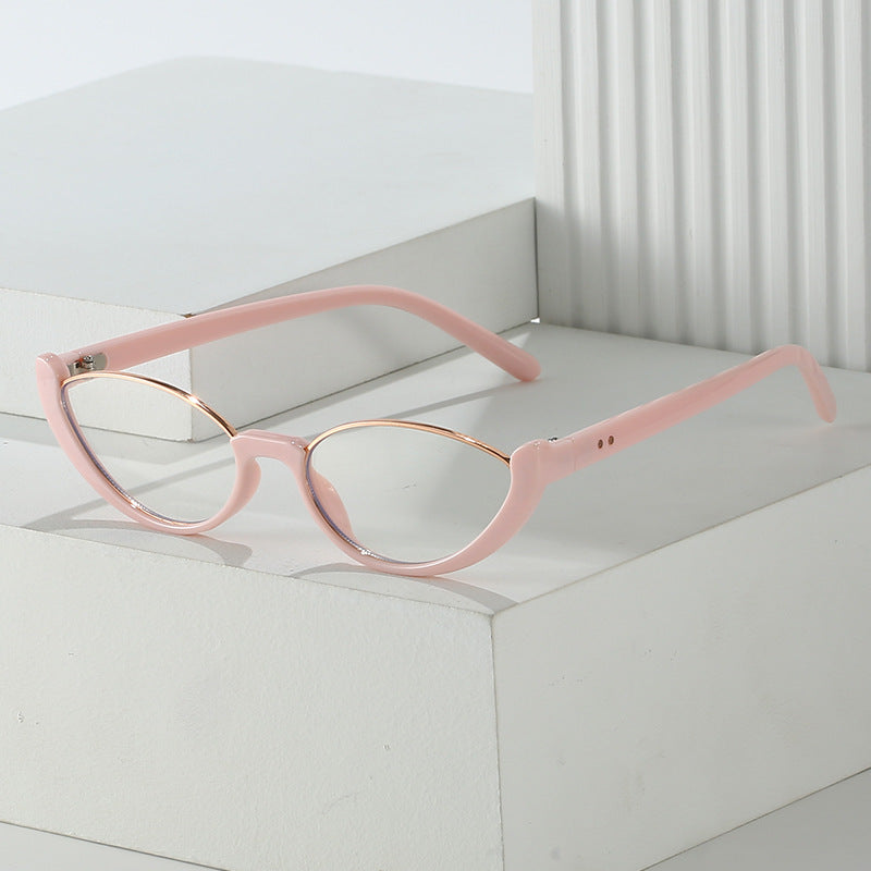 Wholesale Cat-eye Blue Light Blocking Plain Glasses