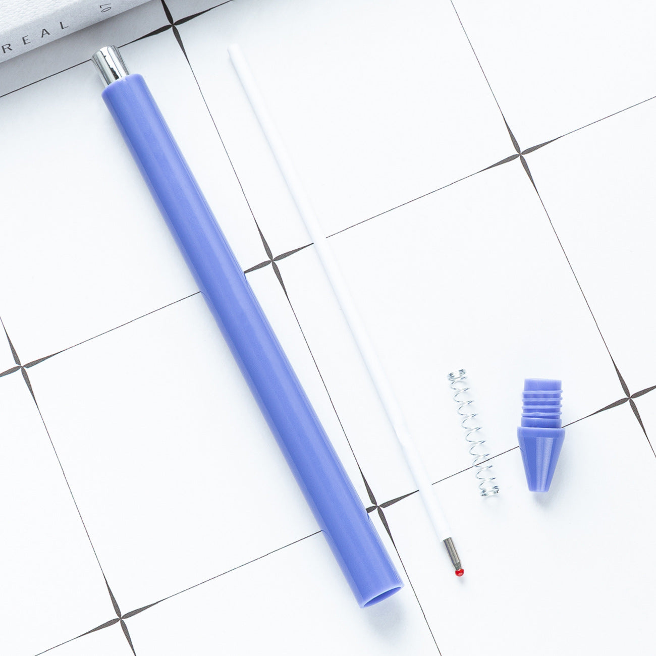 Wholesale Macaron colored press office writing pen