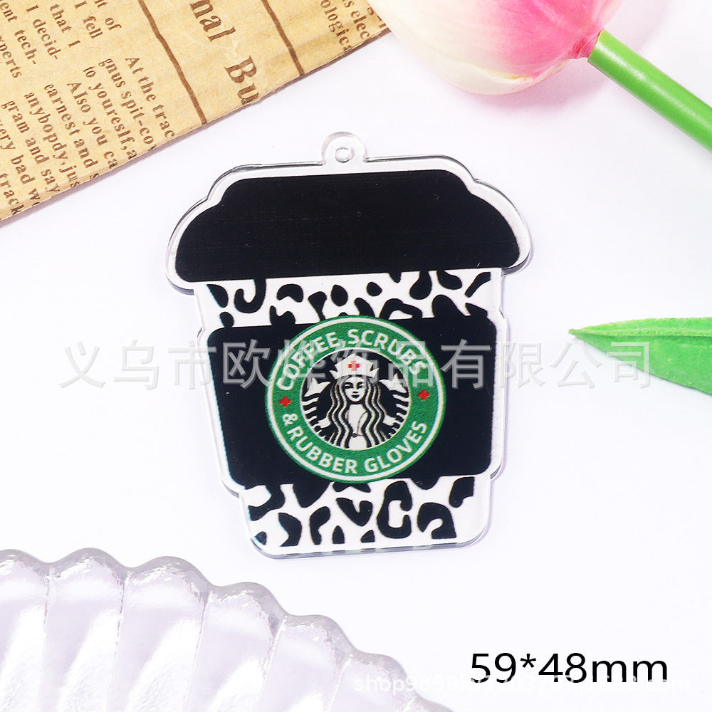 Wholesale New 10pcs/pack Cartoon acrylic quicksand hairpin headdress mobile phone shell bag jewelry accessories