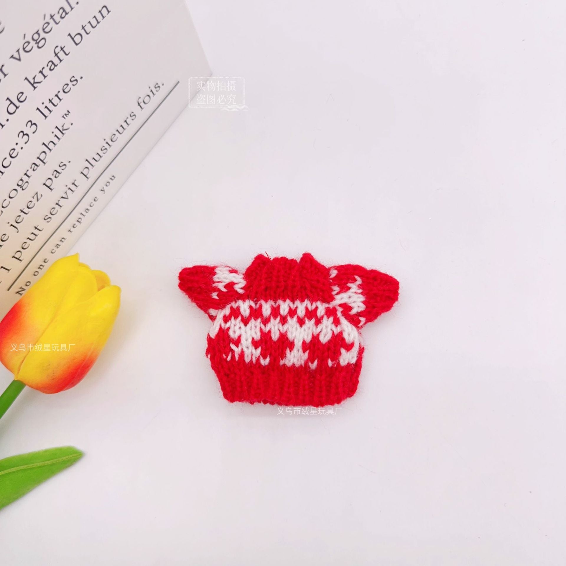 Wholesale Creative Cotton Sweater Doll Accessories Little Clothes for Cotton Dolls Dog Leader Costume Toy Series Life Category