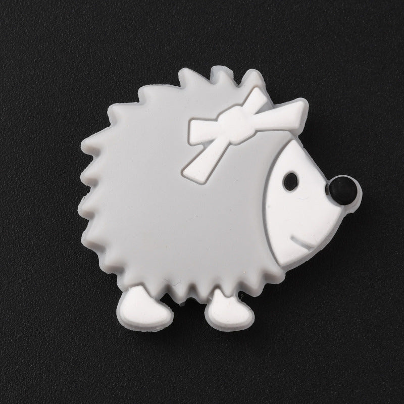 Wholesale 10pcs Colorful Cute Cartoon Animal Geometry Focal Beads