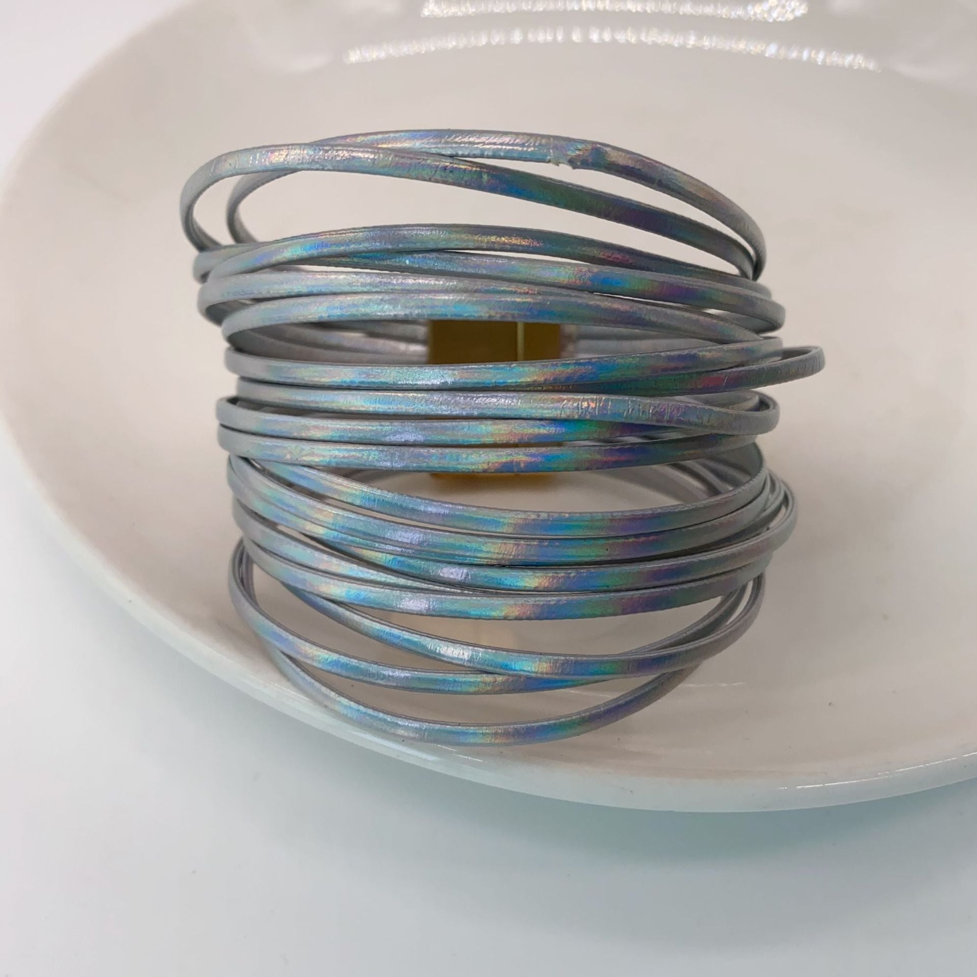 Wholesale Leather Magnetic Buckle Leather Bracelet