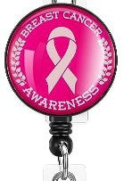 Wholesale Fans with ABS Badge Scroll Retractable Keychain