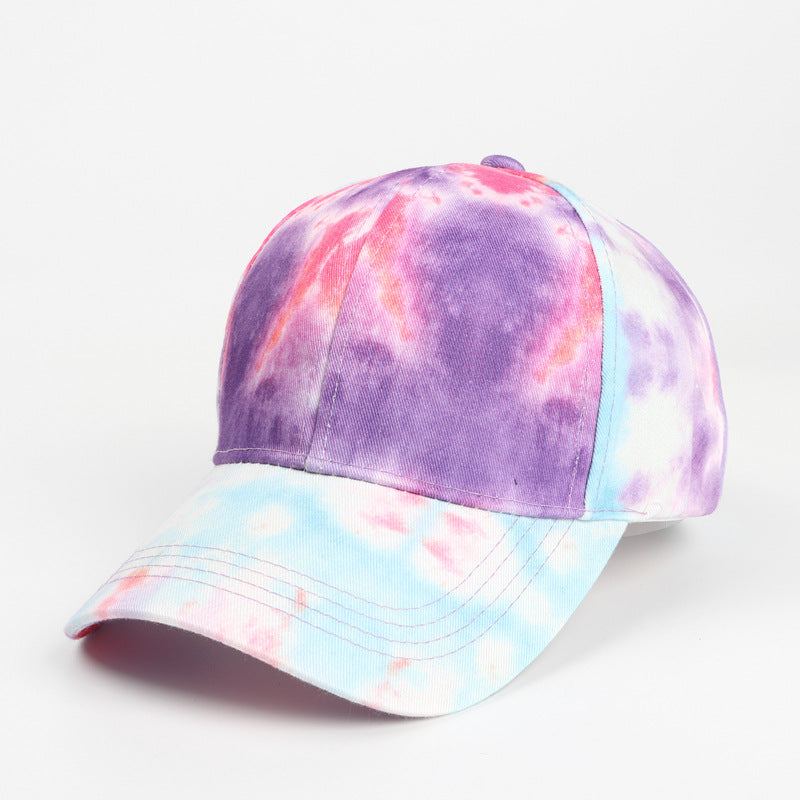 Wholesale Cotton New Tie-dye Personality 3D Printing Pattern Baseball Cap