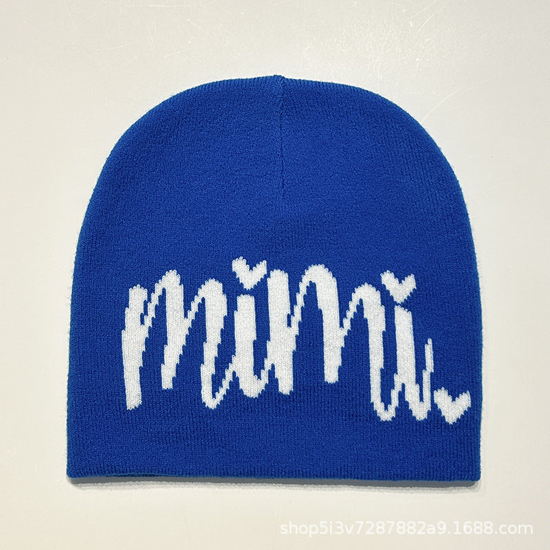 Wholesale Letter Knitted Hat Simple Woolen Hat