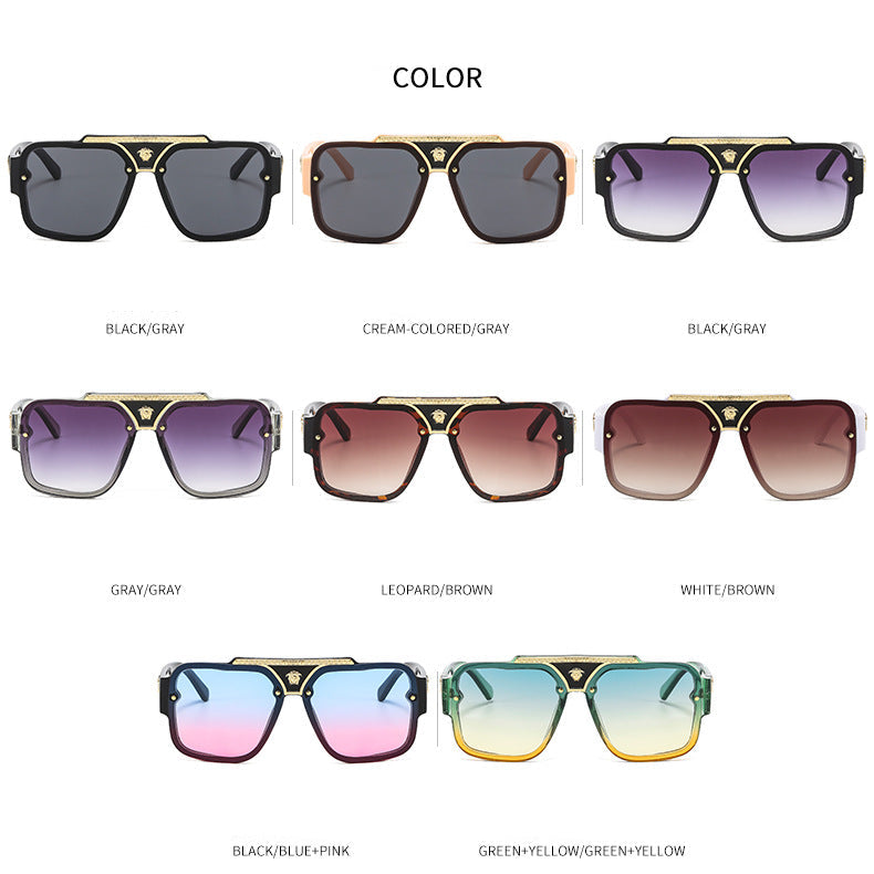 Wholesale modern men and women outdoor street shooting sunglasses