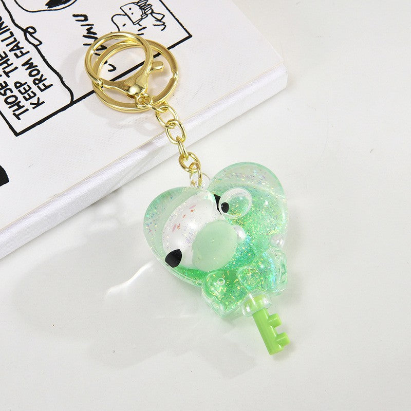 Wholesale Acrylic   Sand Keychain