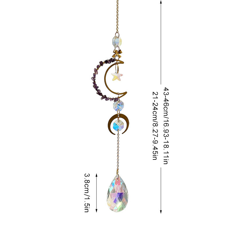 Wholesale Garden Balcony Decoration Crystal Pendant Pendant Sun Catcher