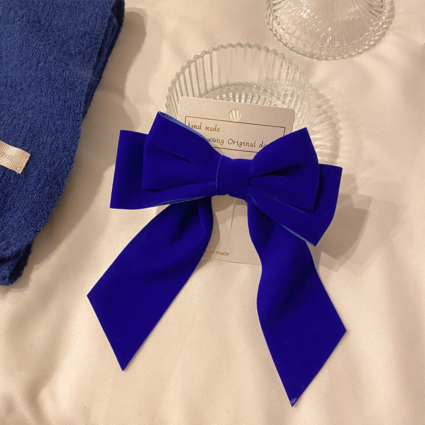 Wholesale Velvet Big Bow Hair Clip
