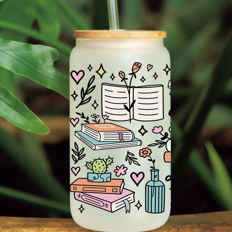 Wholesale Color Book Series 16oz Cup UV DTF Wraps