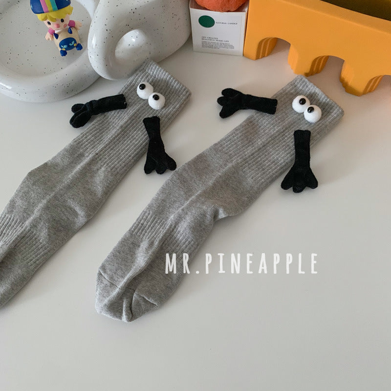 Wholesale Cotton Holding Socks, Couple Magnetic Suction