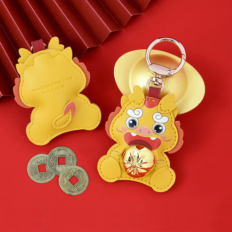 Wholesale Cartoon Dragon Skin Keychains