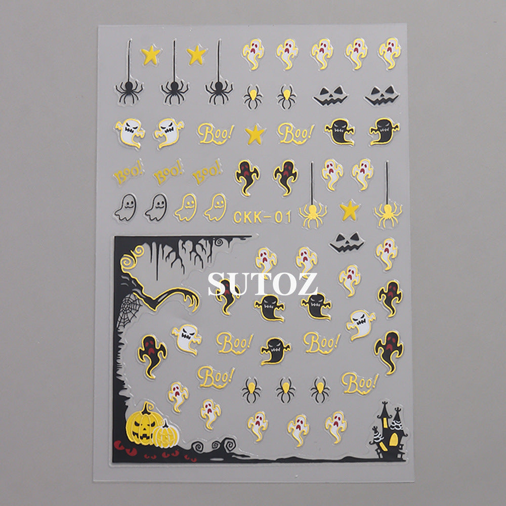 Wholesale DIY Wraps For Craft Gilded  Nail Art Stickers