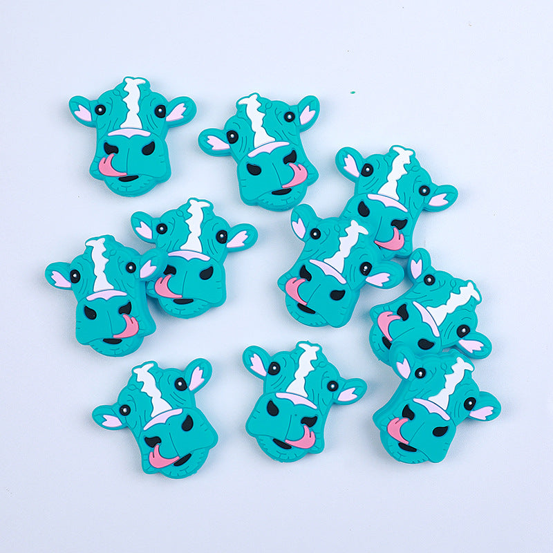 Wholesale 20pcs of Silicone Beads for Dairy Cows