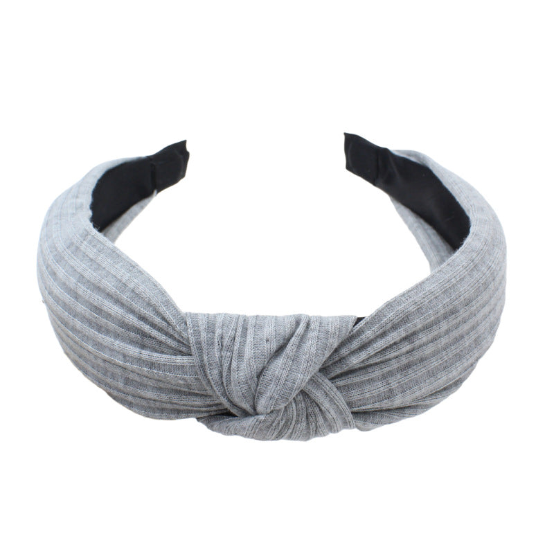 Wholesale Fabric Wide Edge Cross Headband