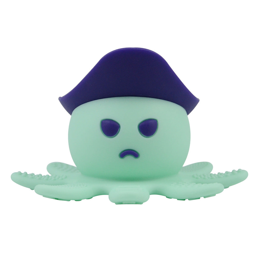 Wholesale 10PCS/PACK Silicone Octopus Animal Teether