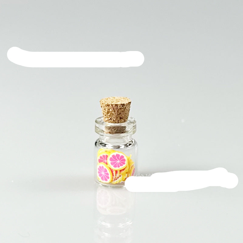 Wholesale 1;12 dollhouse dollhouse Furniture Ornaments Miniature Food Toy Scene Accessories Mini Canned Fruit Slices