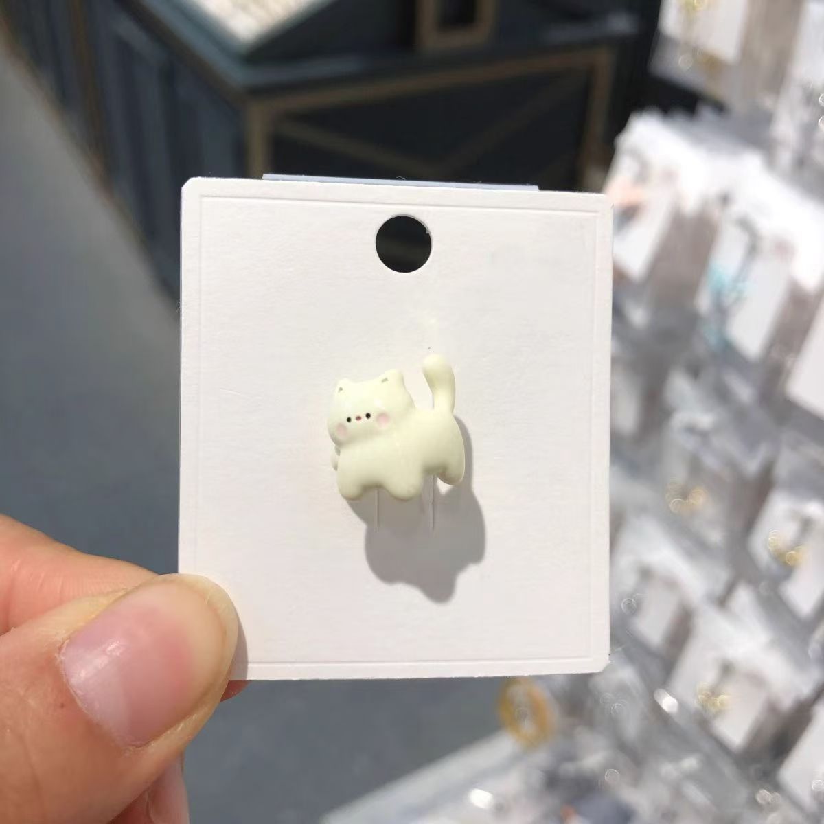 Wholesale Cute black kitten ear cuff