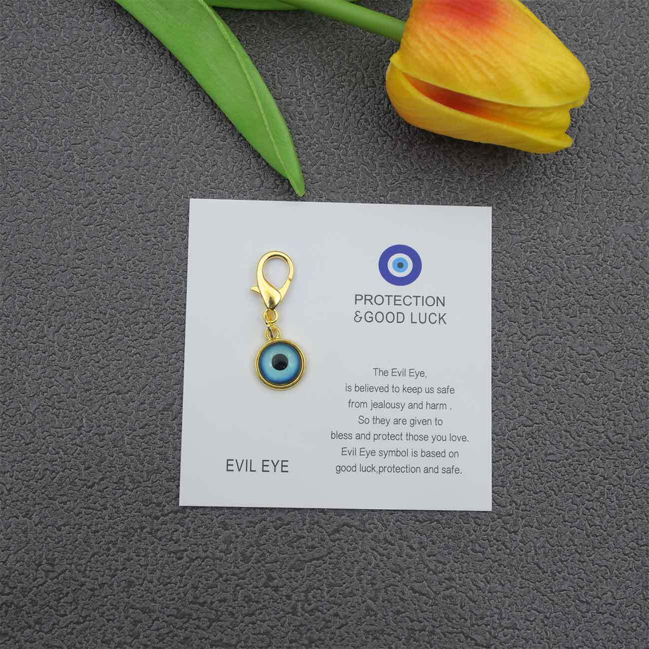 Wholesale Blue Evil Eye Keychain