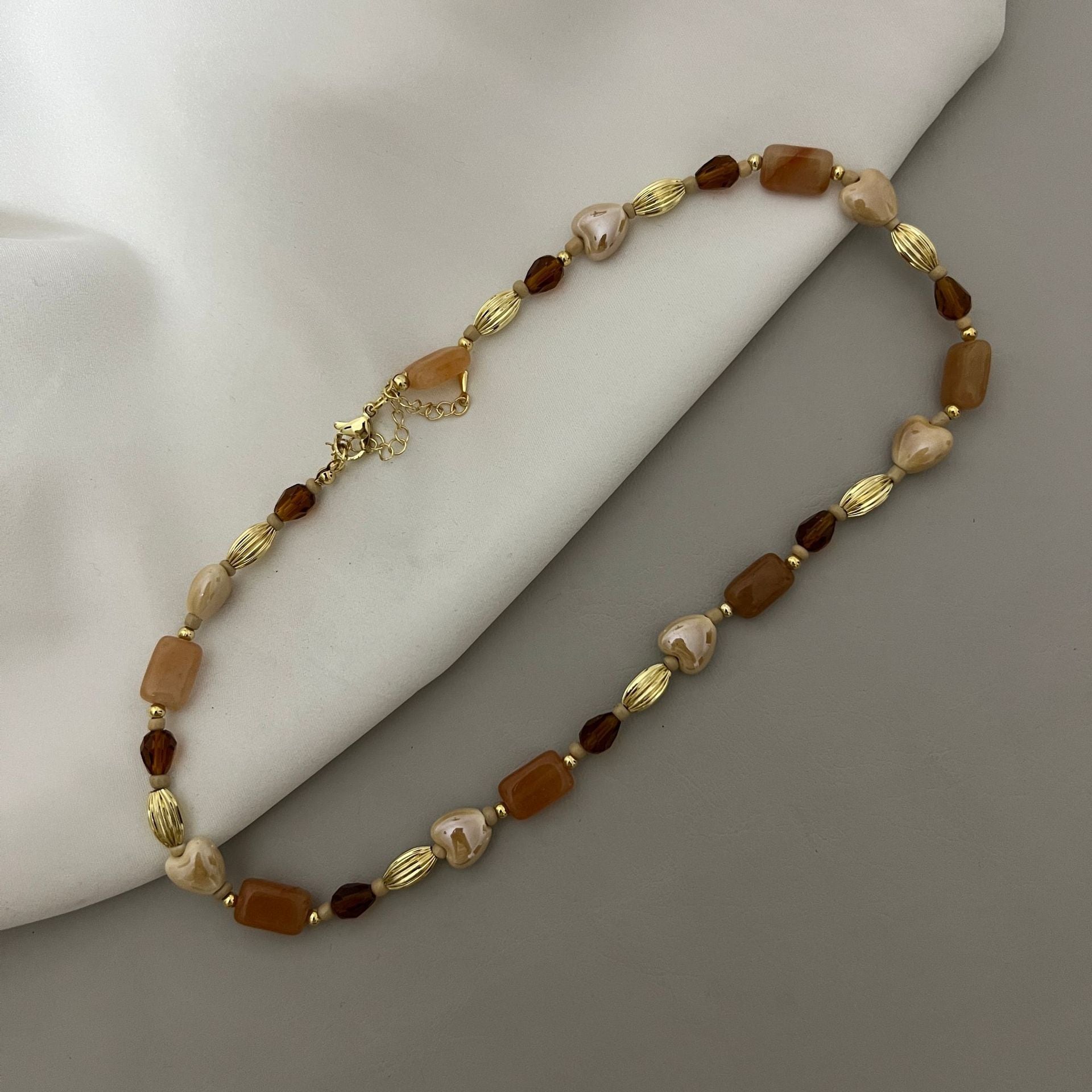 Collares de perlas de apilamiento de cuentas al por mayor