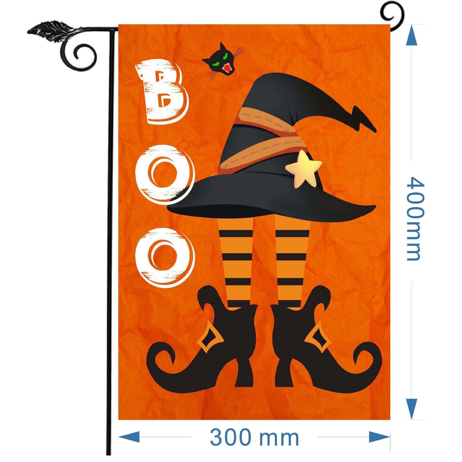 Wholesale Christmas garden flag linen print outdoor small flag yard decoration flag