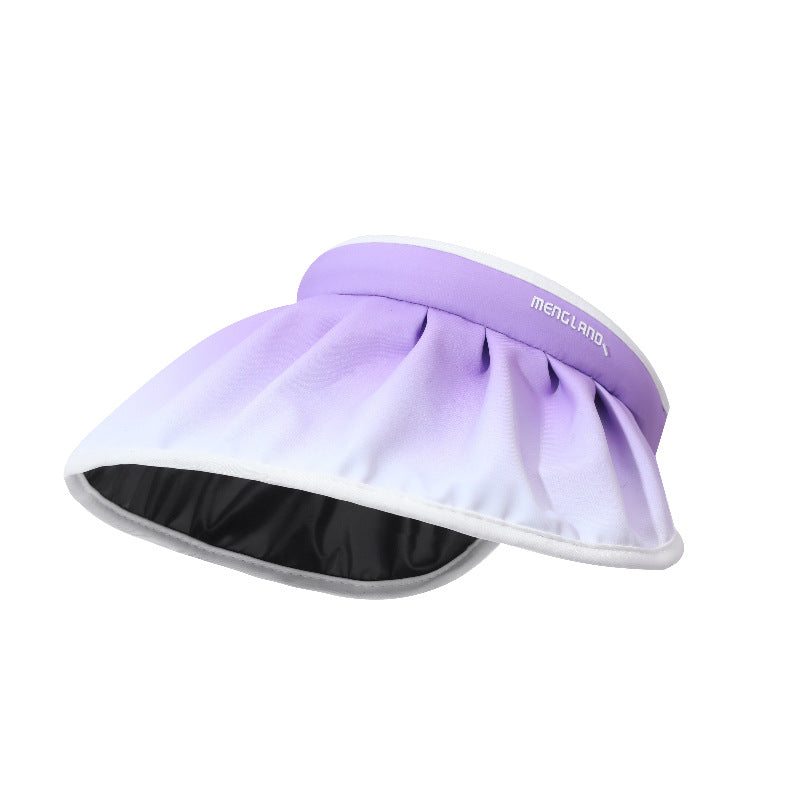 Summerale Summer Cotton de algodón de algodón Sunshade Big Brim Histón vacío