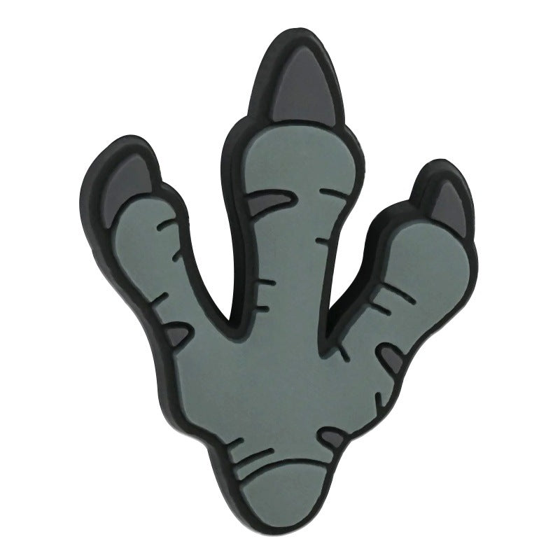 Wholesale Random 100pcs Animal Footprint Cartoon Focal Beads