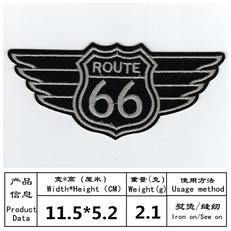 Wholesale Independence Day flag with diverse letters DIY Patches