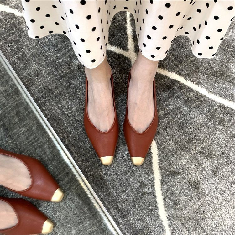 Zapatos planos puntiagudos al por mayor