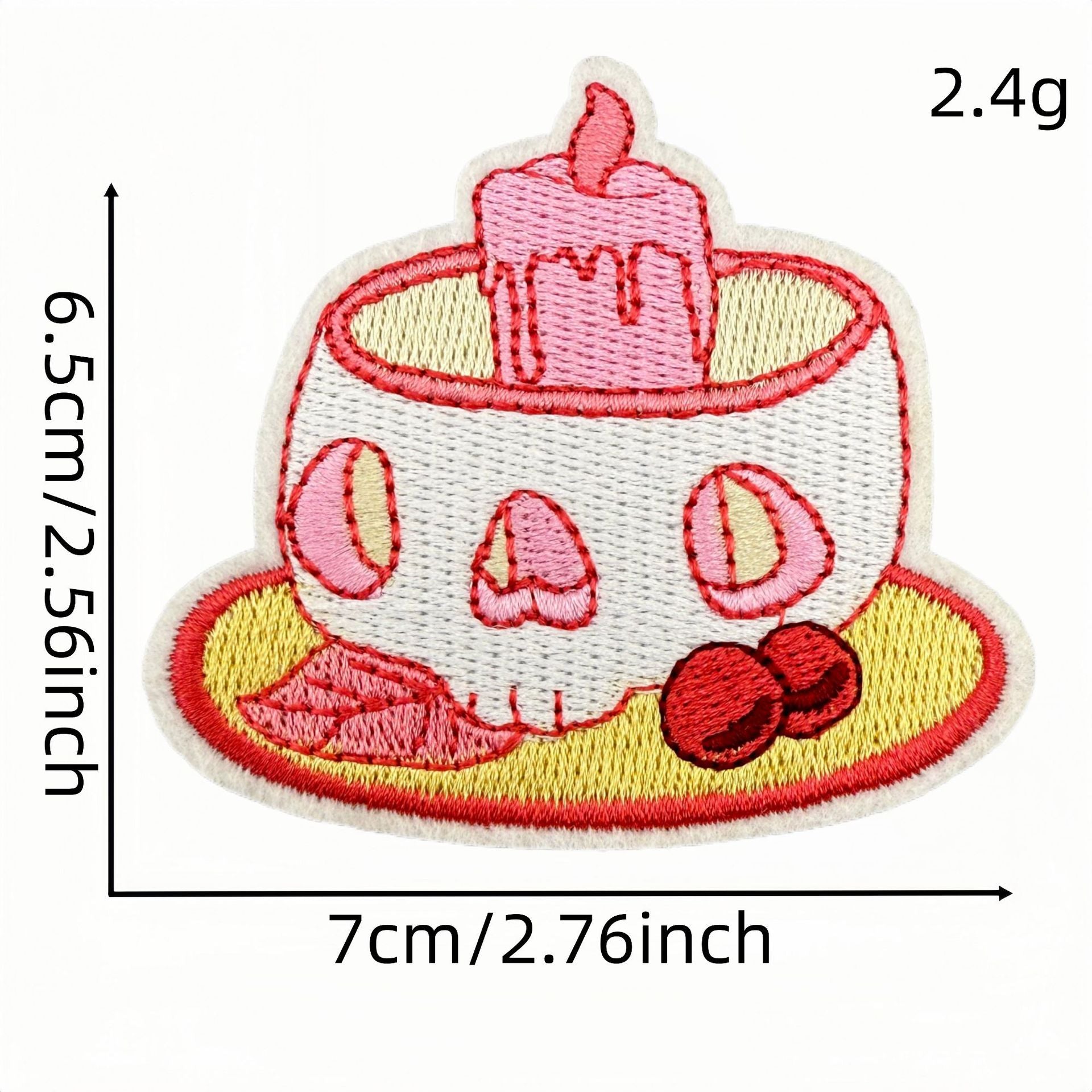 Wholesale Polyester Iron On Embroidered Patches Cartoon  Series DIY Craft Supply Fashion Accessory