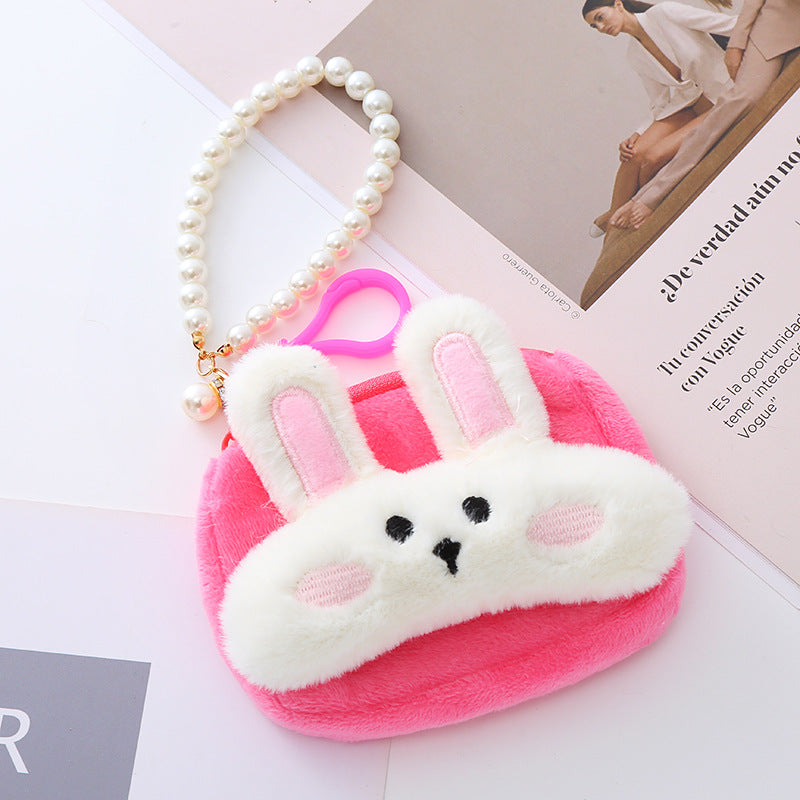 Wholesale Plush Rabbit Coin Purse Keychain