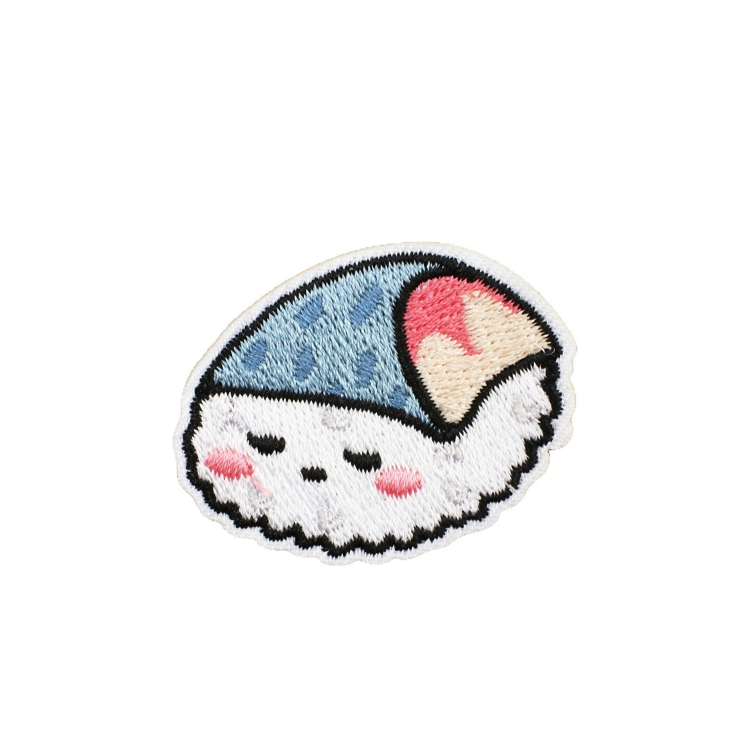 Wholesale Cartoon Salmon Sushi Embroidered Patch For Clothing DIY Decorative Accent