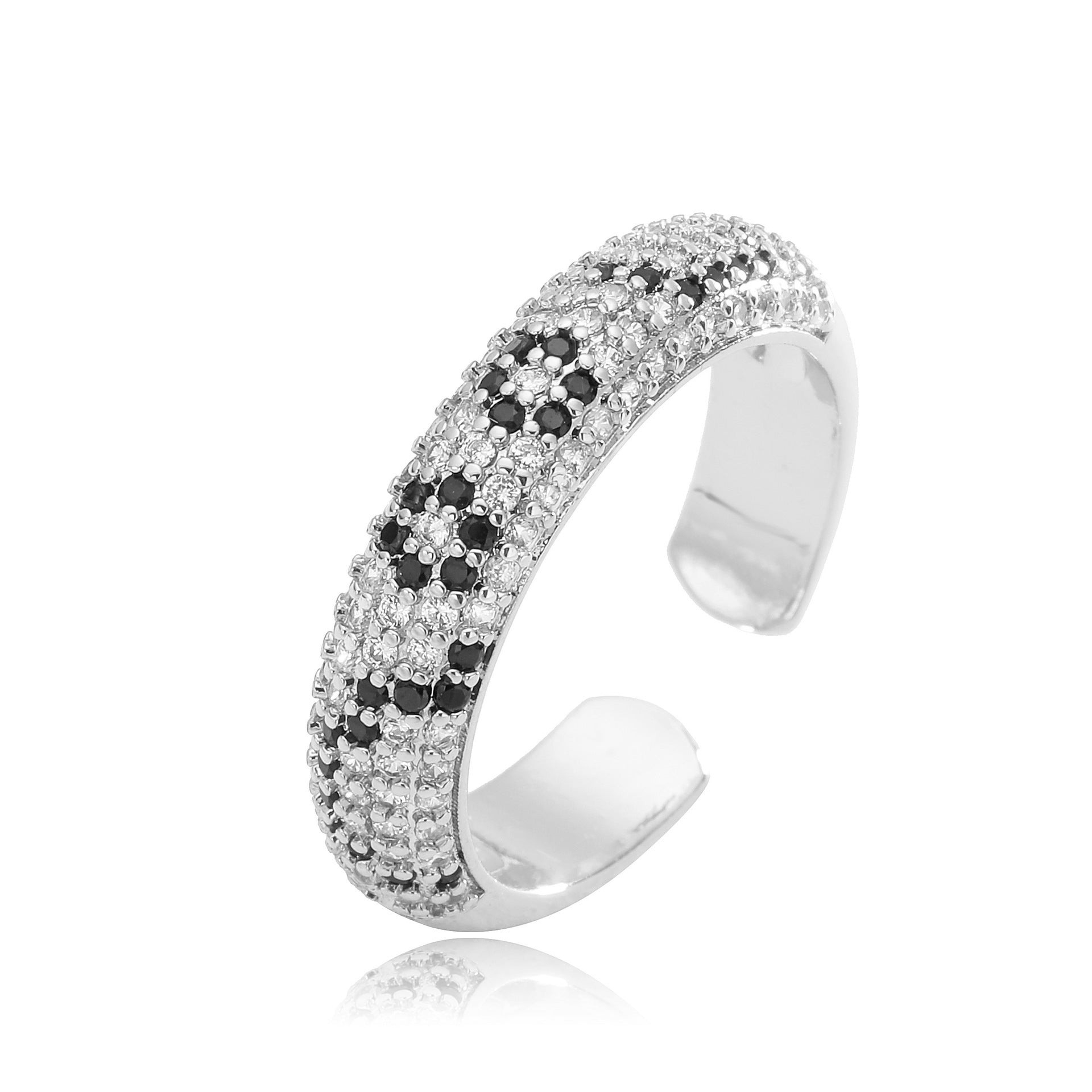 Wholesale light luxury snake leopard print necklace jewelry suit