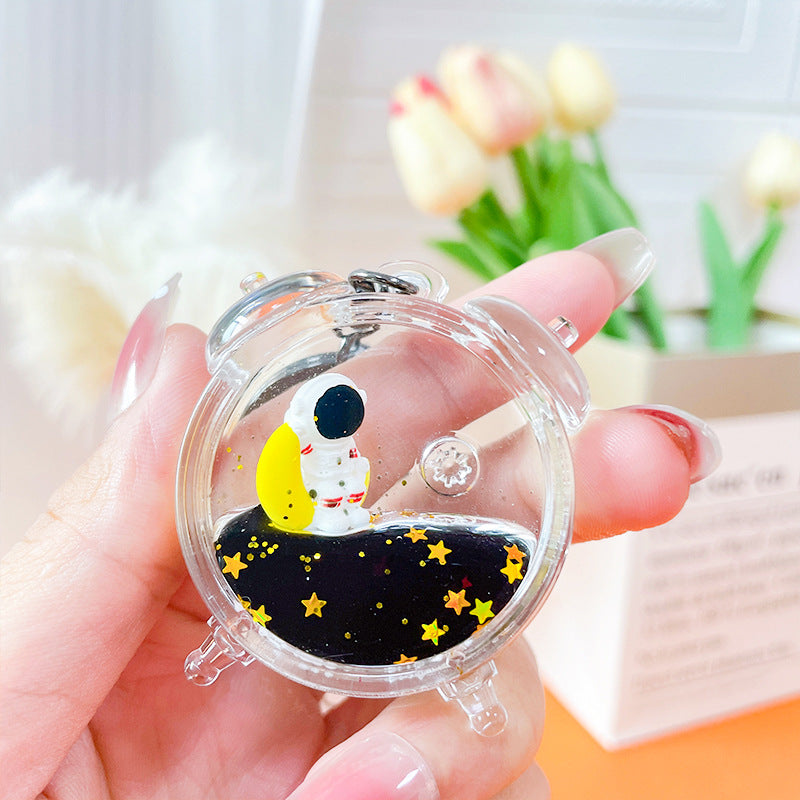 Wholesale Cartoon Astronaut Acrylic Keychains